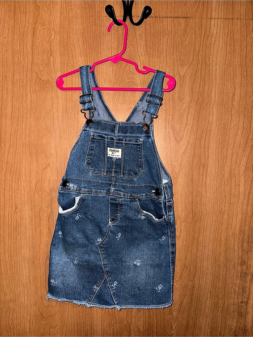 OshKosh Denim Overall Dress in Blue